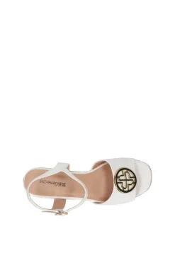 Wcubed Sandalo zeppa 48211 White