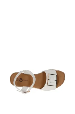 Wcubed Sandalo zeppa 48076 White