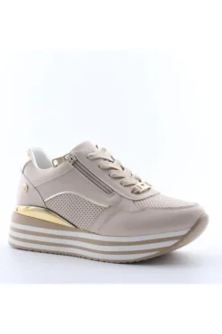 Wcubed Sneaker 46017 Beigegold