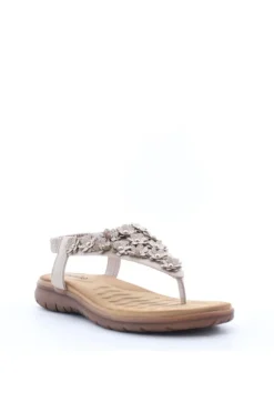 Yasmine Sandalo basso 42365 Beige