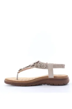 Yasmine Sandalo basso 42365 Beige