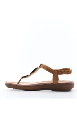 Yasmine Sandalo basso 42354 Bronzo