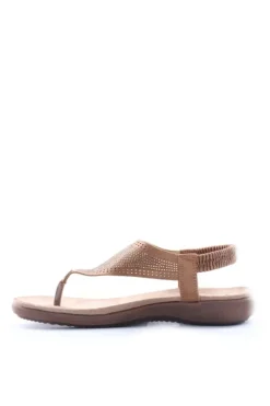 Yasmine Sandalo basso 40132 Bronzo