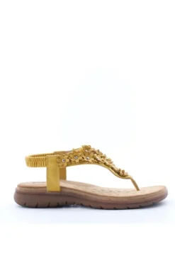 Yasmine Sandalo basso 42365 Mostaza