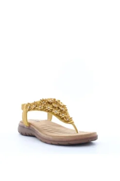 Yasmine Sandalo basso 42365 Mostaza