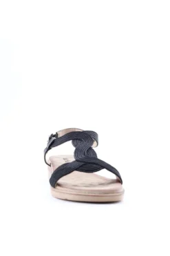 Yasmine Sandalo basso 40136 Negro