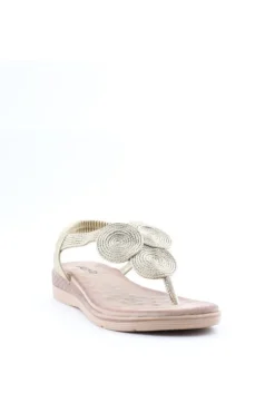 Yasmine Sandalo basso 40135 Oro