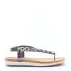 Yasmine Sandalo basso 42370 Plomo