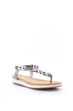 Yasmine Sandalo basso 42370 Plomo