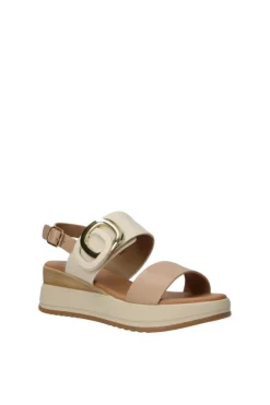 Yasmine Sandalo zeppa 48815 Beige