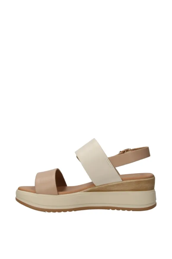 Yasmine Sandalo zeppa 48815 Beige