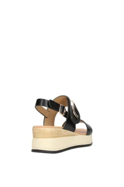 Yasmine Sandalo zeppa 48815 Black