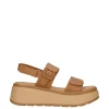 Yasmine Sandalo zeppa 48814 Camel
