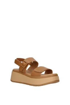 Yasmine Sandalo zeppa 48814 Camel