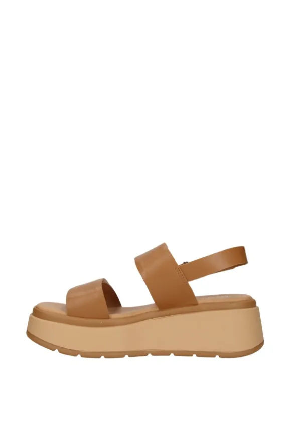 Yasmine Sandalo zeppa 48814 Camel