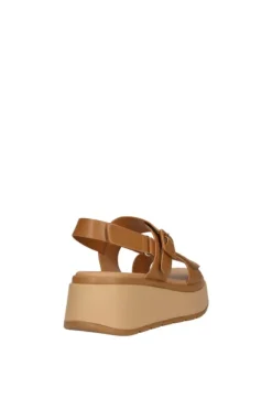 Yasmine Sandalo zeppa 48814 Camel