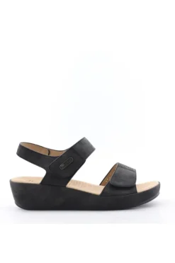 Yasmine Sandalo zeppa 42350 Negro