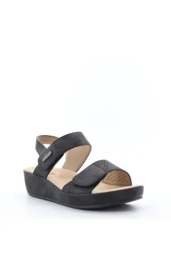 Yasmine Sandalo zeppa 42350 Negro