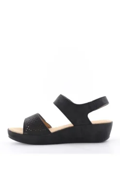 Yasmine Sandalo zeppa 42350 Negro