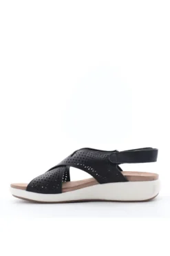 Yasmine Sandalo zeppa 42362 Negro