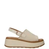 Yasmine Sandalo zeppa 48813 Off white