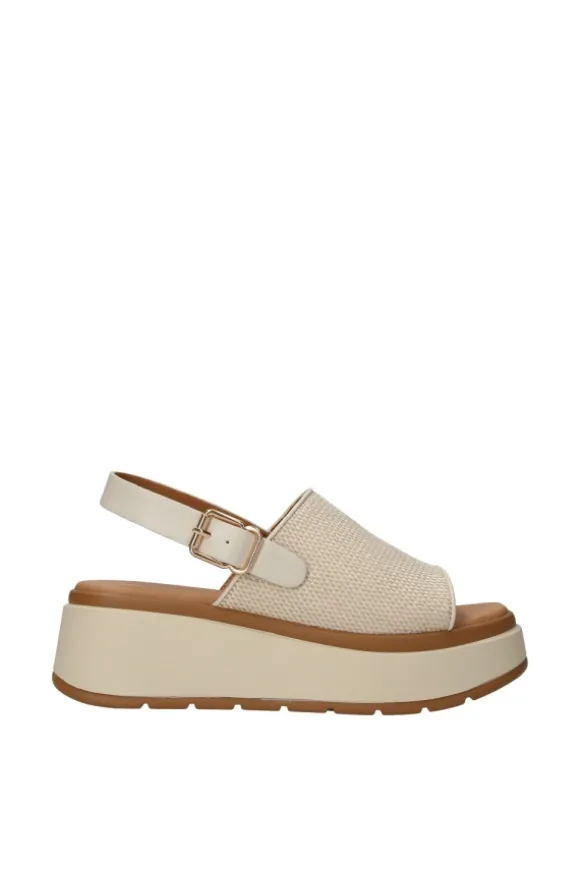 Yasmine Sandalo zeppa 48813 Off white