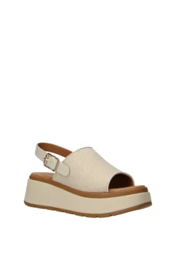 Yasmine Sandalo zeppa 48813 Off white