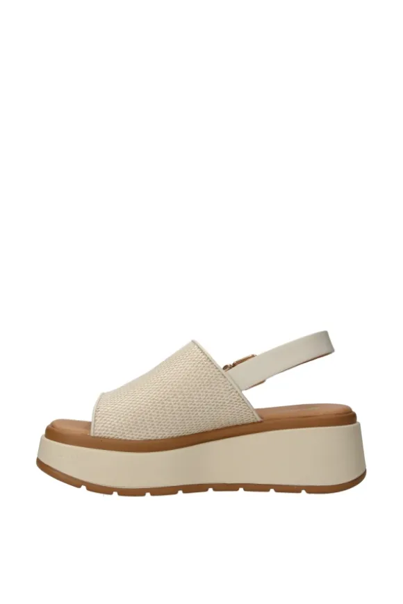 Yasmine Sandalo zeppa 48813 Off white